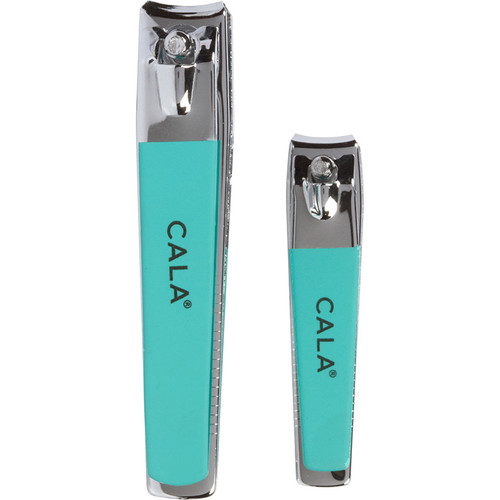 cala SOFT TOUCH: NAIL CLIPPER DUO (MINT)