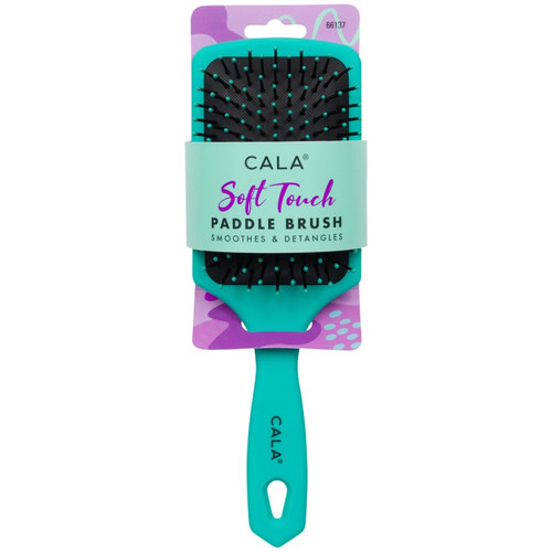 Cala SOFT TOUCH PADDLE HAIR BRUSH (MINT)
