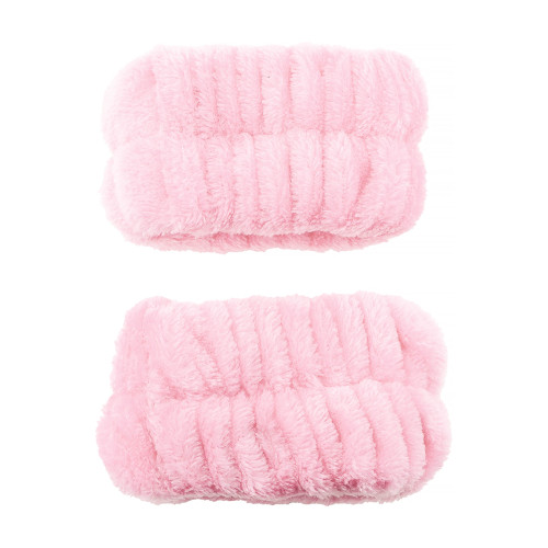 Cala SPA HEADBAND & WRISTBAND SET (PINK)