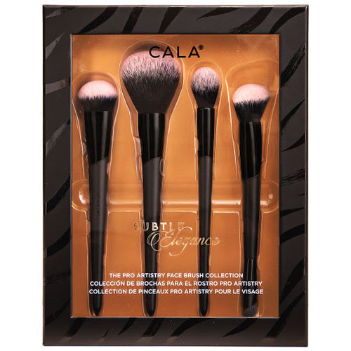 cala SUBTLE ELEGANCE: FACE BRUSH SET (4PCS)
