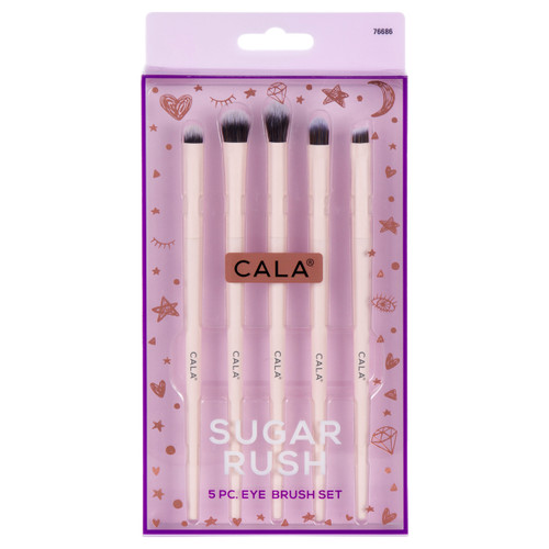 cala SUGAR RUSH EYE BRUSH SET (5 PCS)