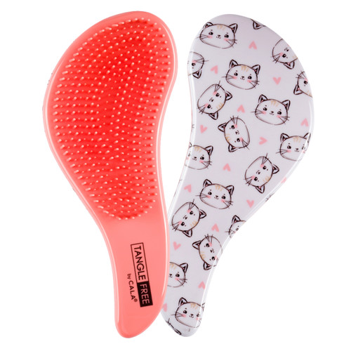 cala TANGLE FREE HAIR BRUSH: MEOW MEOW
