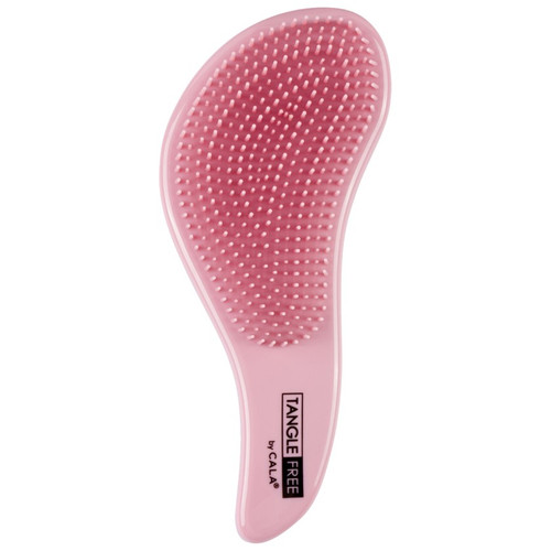 Cala TANGLE FREE HAIR BRUSH: MULTI-MEOW PINK