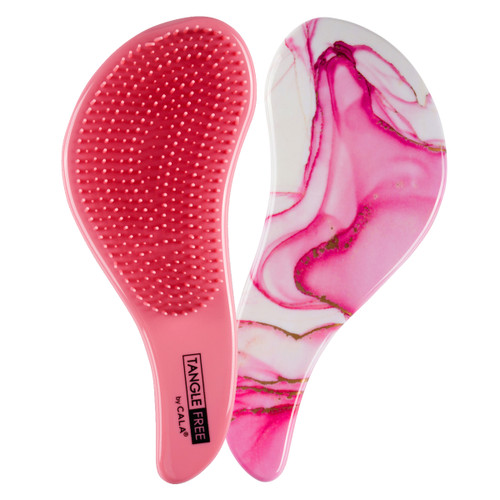 cala TANGLE FREE HAIR BRUSH: ROSE SWIRL