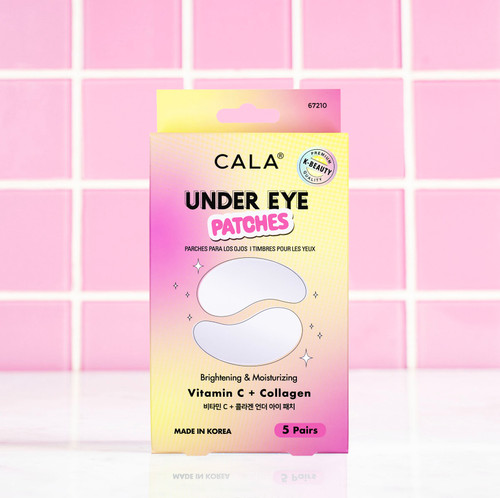 Cala UNDER EYE PATCHES: VITAMIN C & COLLAGEN (5/PK)