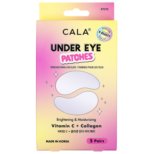 cala UNDER EYE PATCHES: VITAMIN C & COLLAGEN (5/PK)