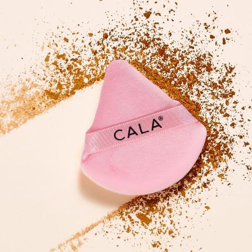Cala VELVET POWDER PUFFS | NUDE/PINK (12PCS)