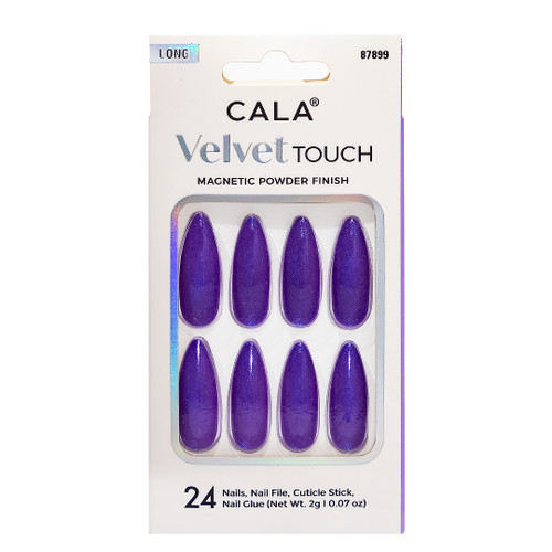 cala VELVET TOUCH | COFFIN PUR/BLUE