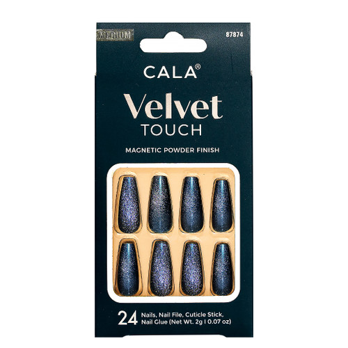 cala VELVET TOUCH | COFFIN TEAL GREEN CATEYE