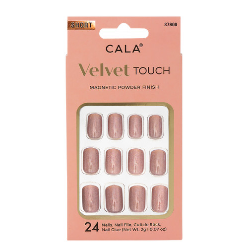 cala VELVET TOUCH | SHORT SQUARE TAUPE