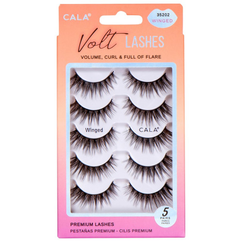 cala VOLT LASHES: WINGED (5 PACK)