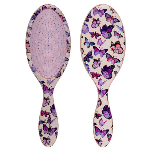 cala WET-N-DRY DETANGLING HAIR BRUSH (BUTTERFLY)
