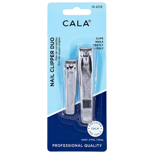 cala VALUE PACK: DELUXE TOENAIL CLIPPER & NAIL CLIPPER