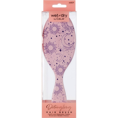 Cala WET-N-DRY DETANGLING HAIR BRUSH (CELESTIAL DREAMS)