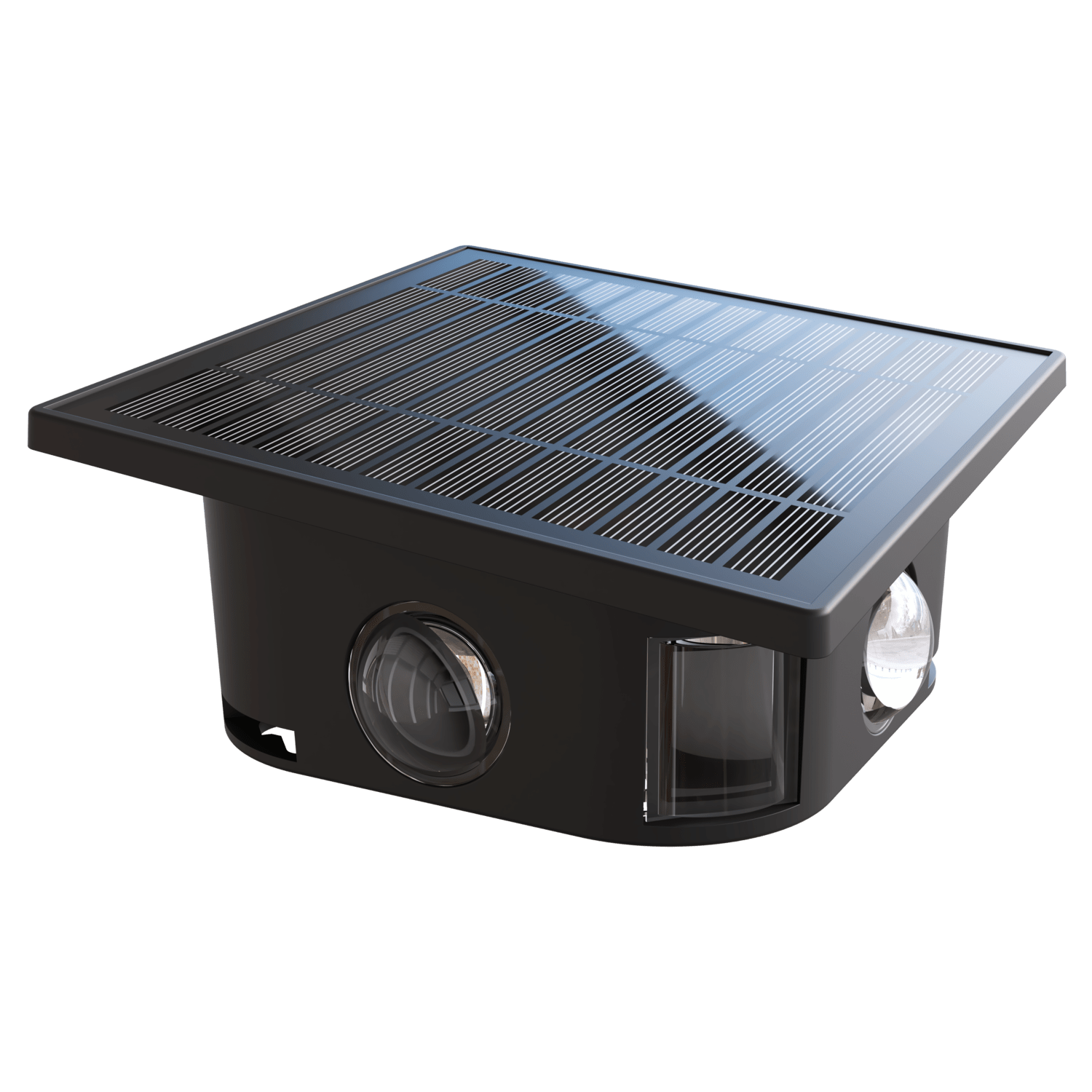 calex Calex Altamura Solar Wall Light - Black