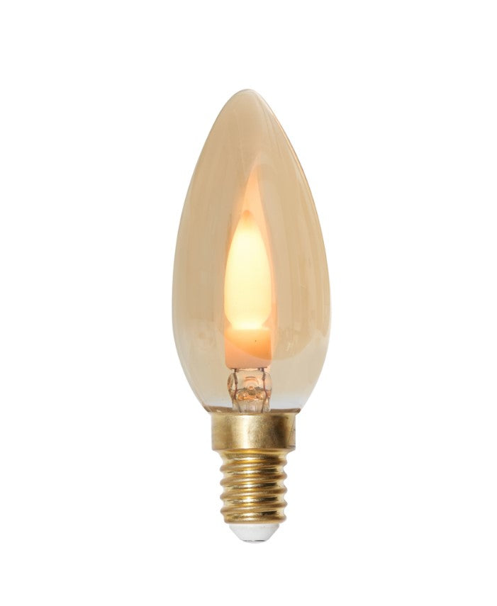 calex Calex Flame Lamp - E14 - B35 - Gold - 1W
