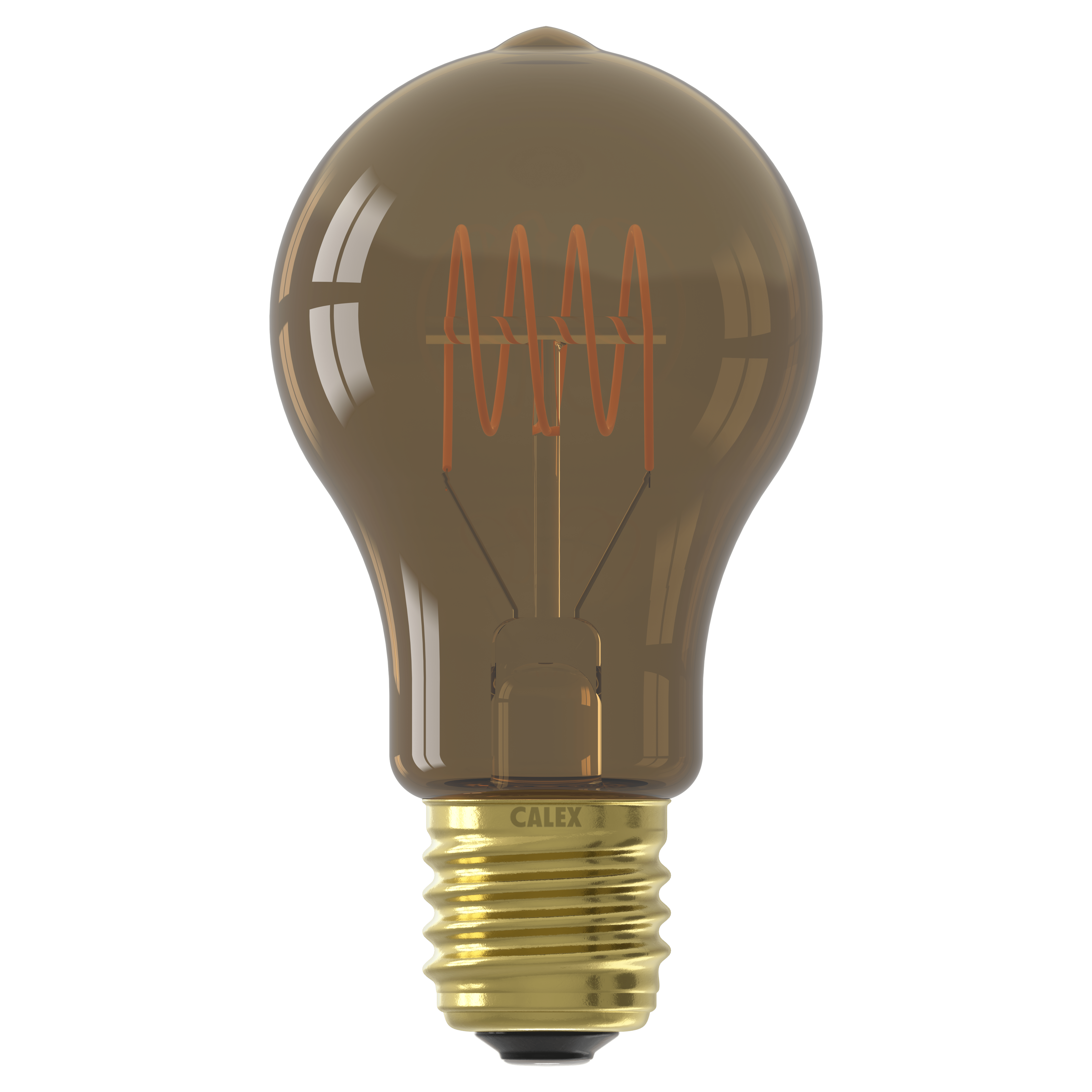 Calex Calex Flex Filament LED Lamp - E27 -A60- Gold - 4W