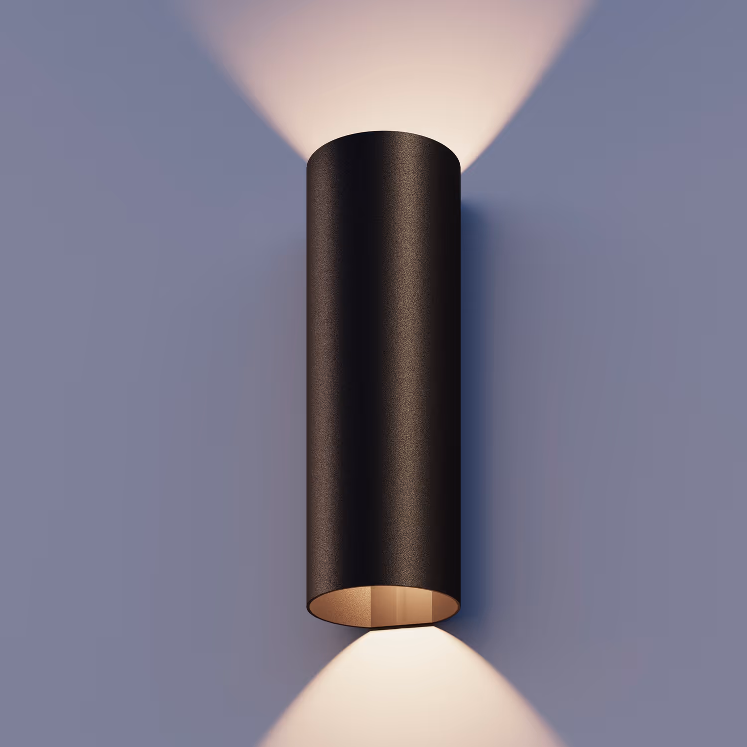 Calex Calex Florence LED Wall Light - Up & Down - Black