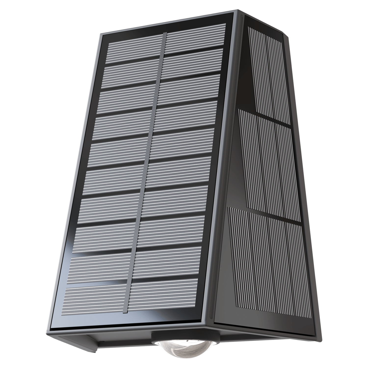 calex Calex Matera Solar Wall Light - Up & Down - Black