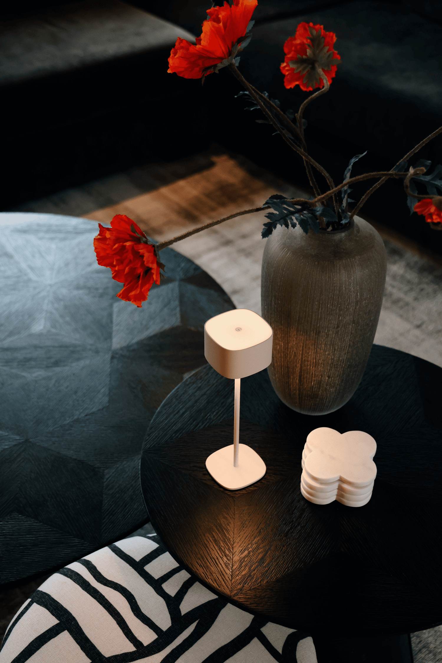 Calex Calex Serino Table Light - Battery - Sand