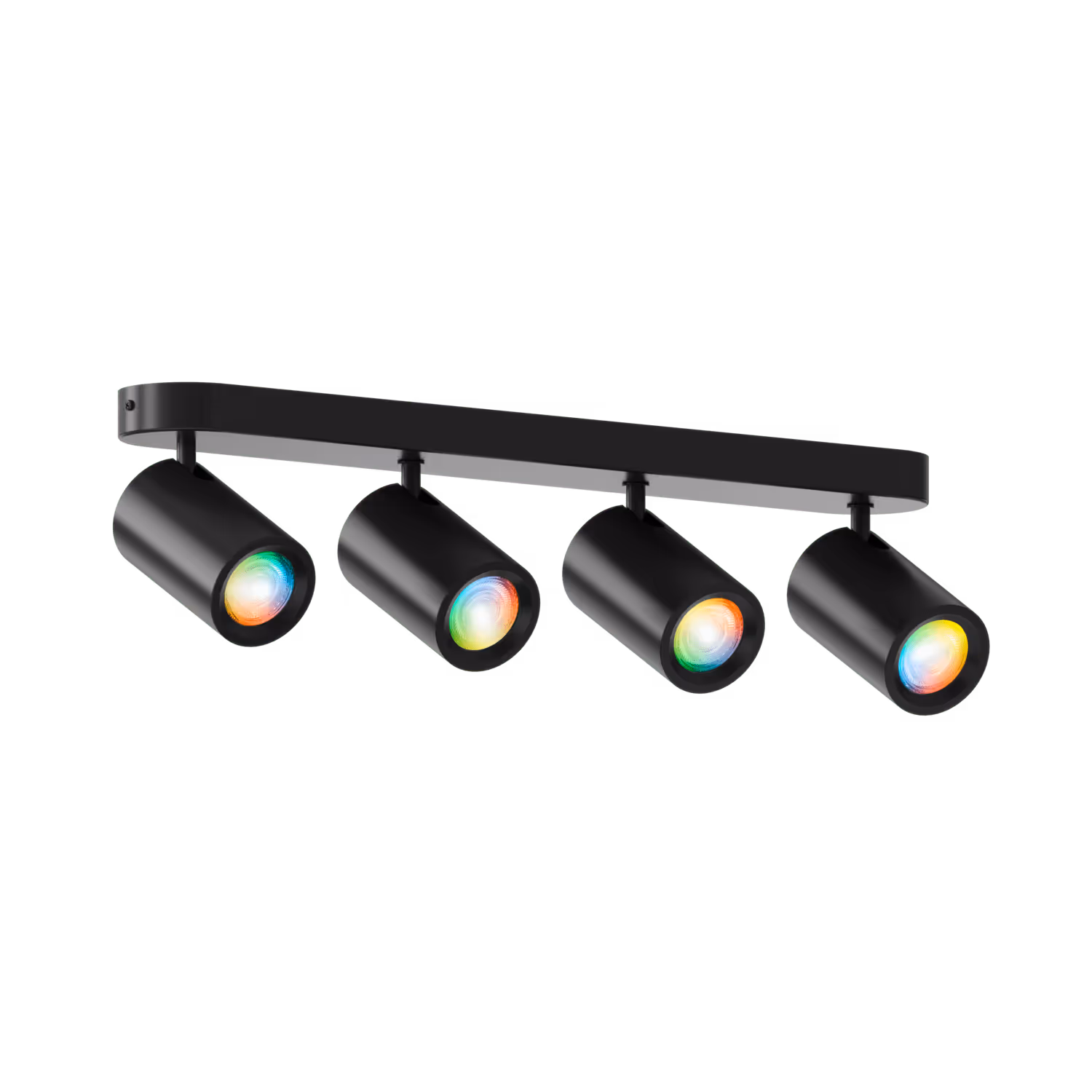 calex Calex Smart Ceiling Light - 4 Light Spot - Black