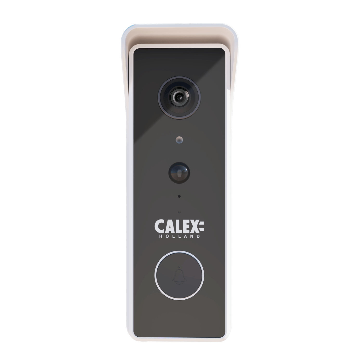calex Calex Smart Video Doorbell - 2K - Wireless - Black