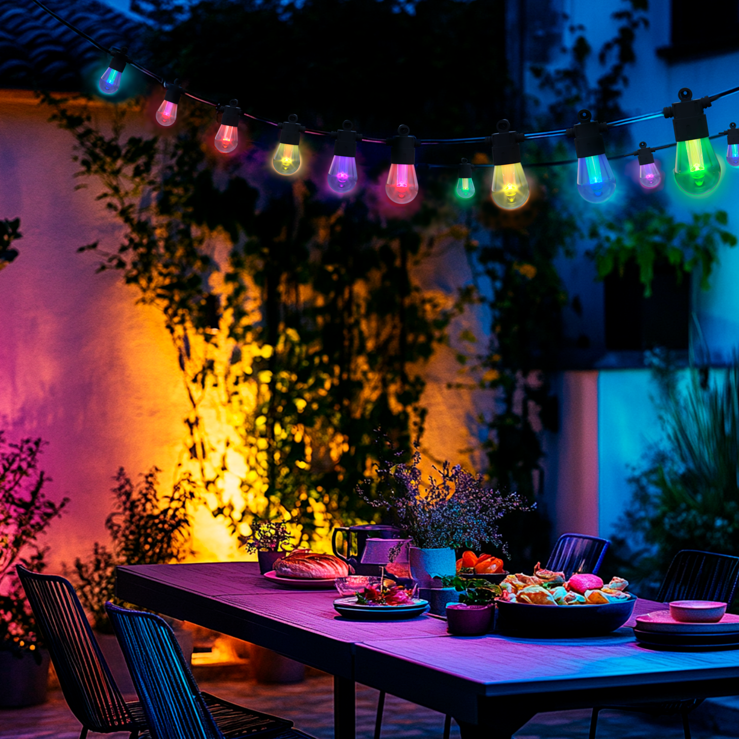 Calex Calex String Light - Extendable - RGBIC + CCT