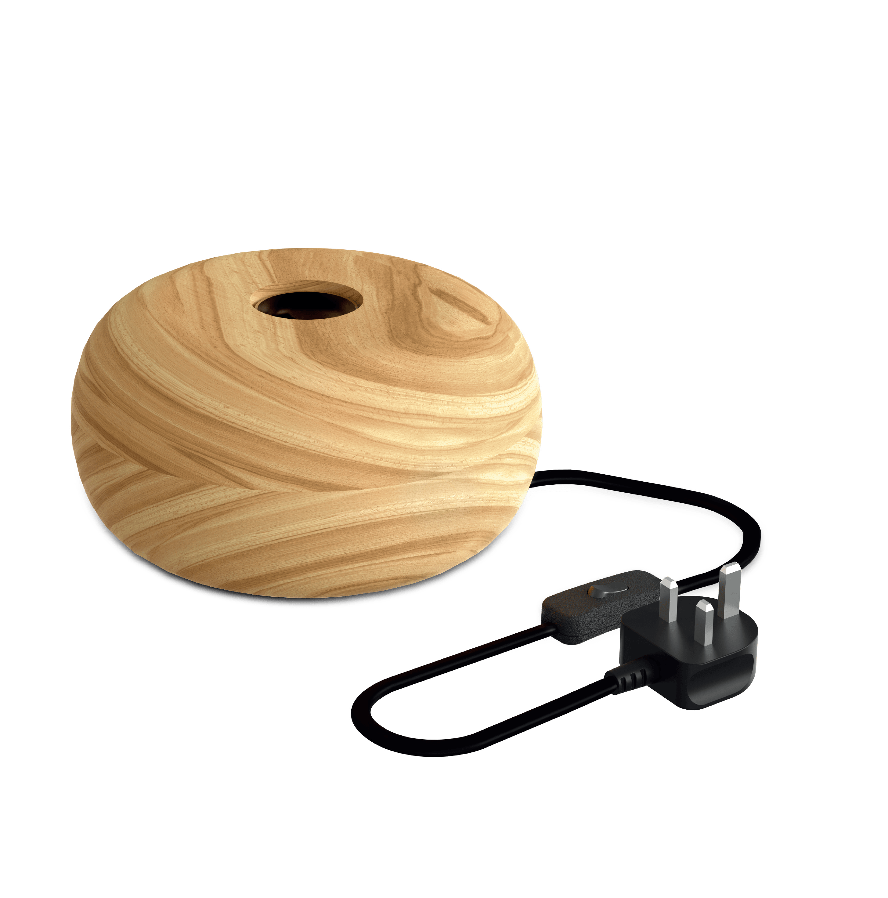 Calex Calex UK - Table Lamp Round - E27 - FSC® Wood