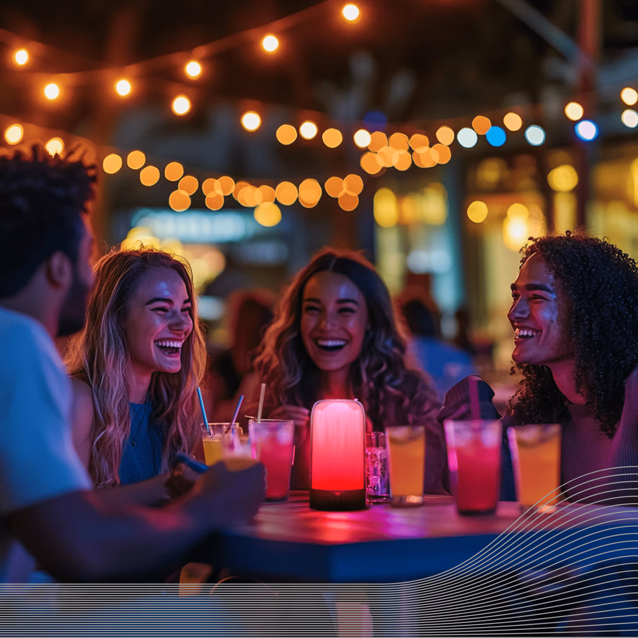 Calex Calex Vista Table Light - Battery - RGBIC