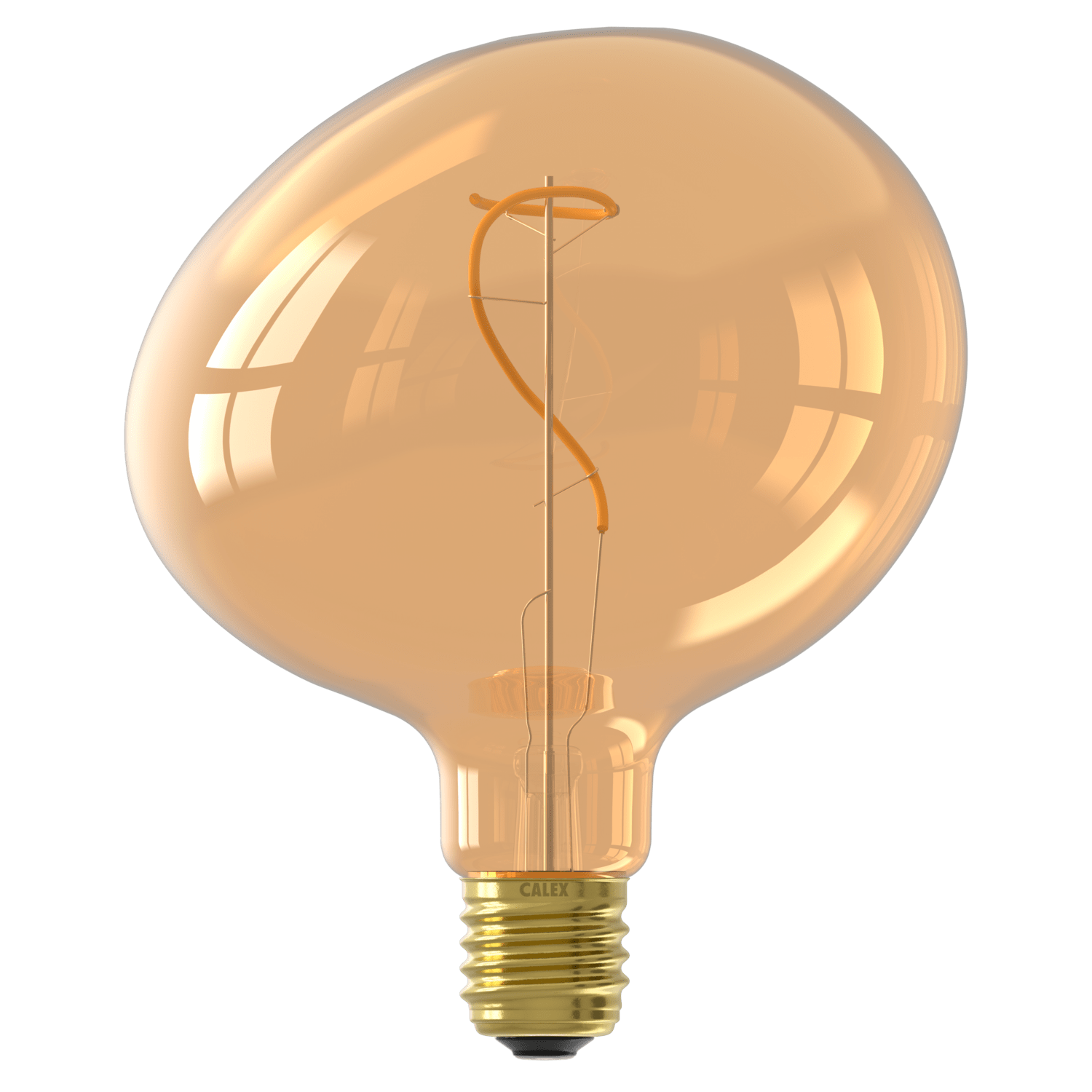 Calex Calex - Pebble - Flex Filament - E27 - Gold - 4W - Dimmable