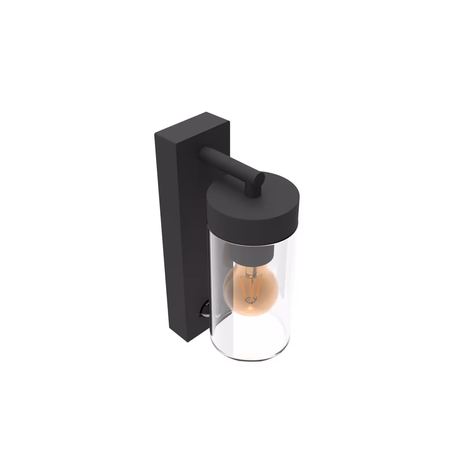 Calex Calex Perugia Wall Light - E27 - Motion Sensor - Black