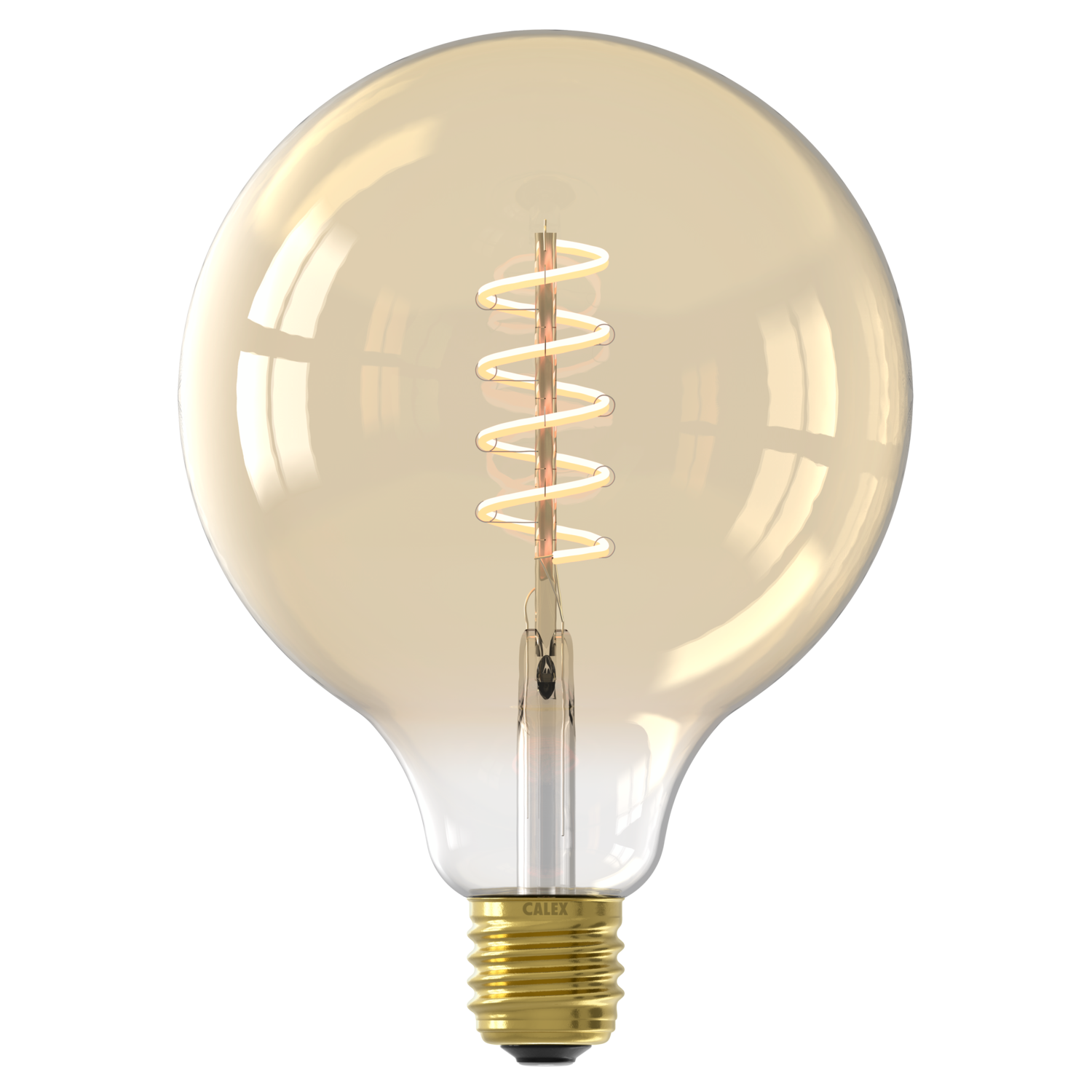 calex Calex Smart Spiral LED Bulb - E27 - G125 - CCT - Gold