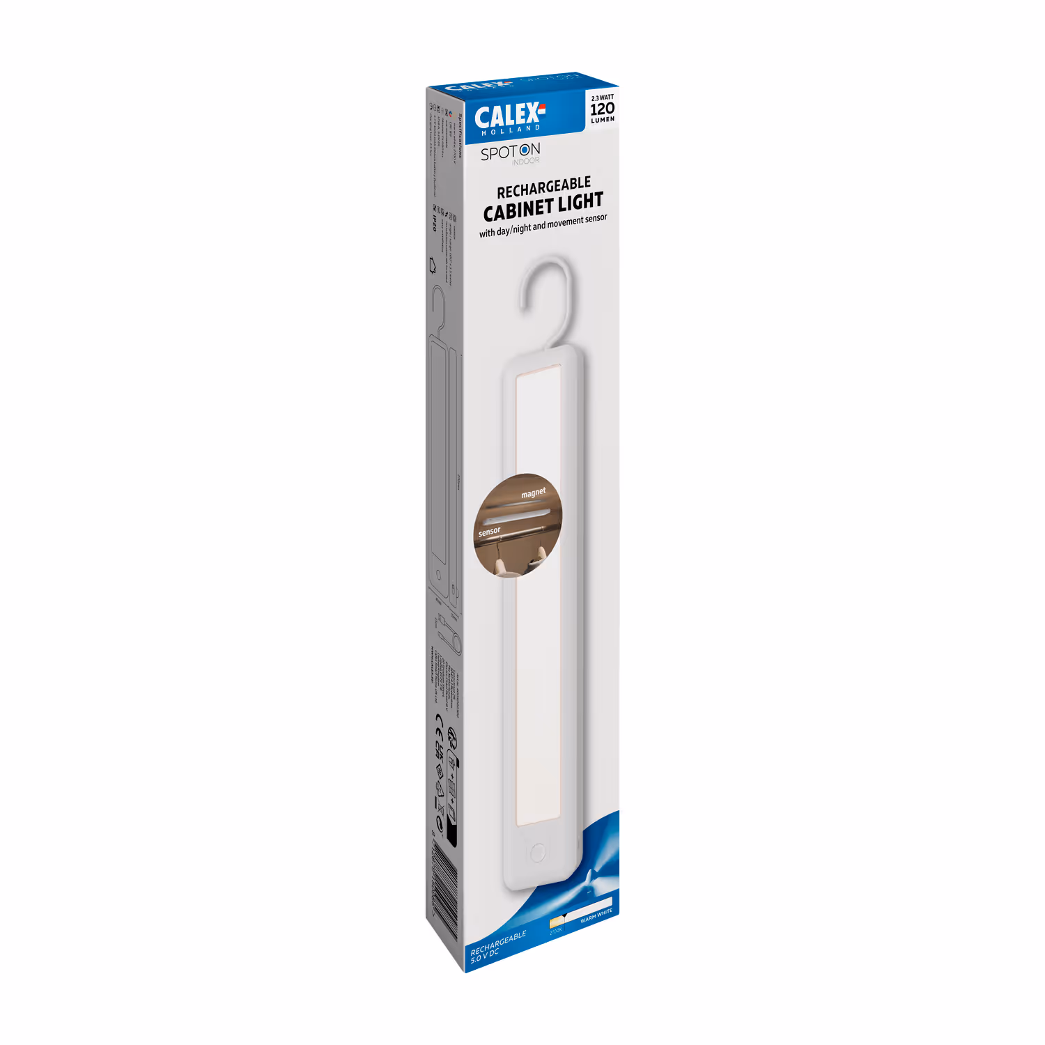 calex Calex Spot On Cabinet Lighting - Wireless - USB Rechargeable