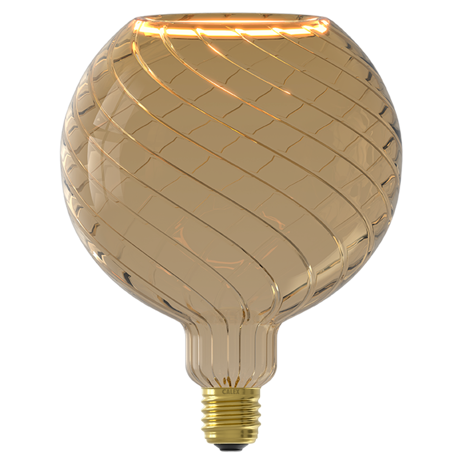 calex Calex UK - Aura Aveiro - G150 - Grey - Straight filament - E27 - 6W