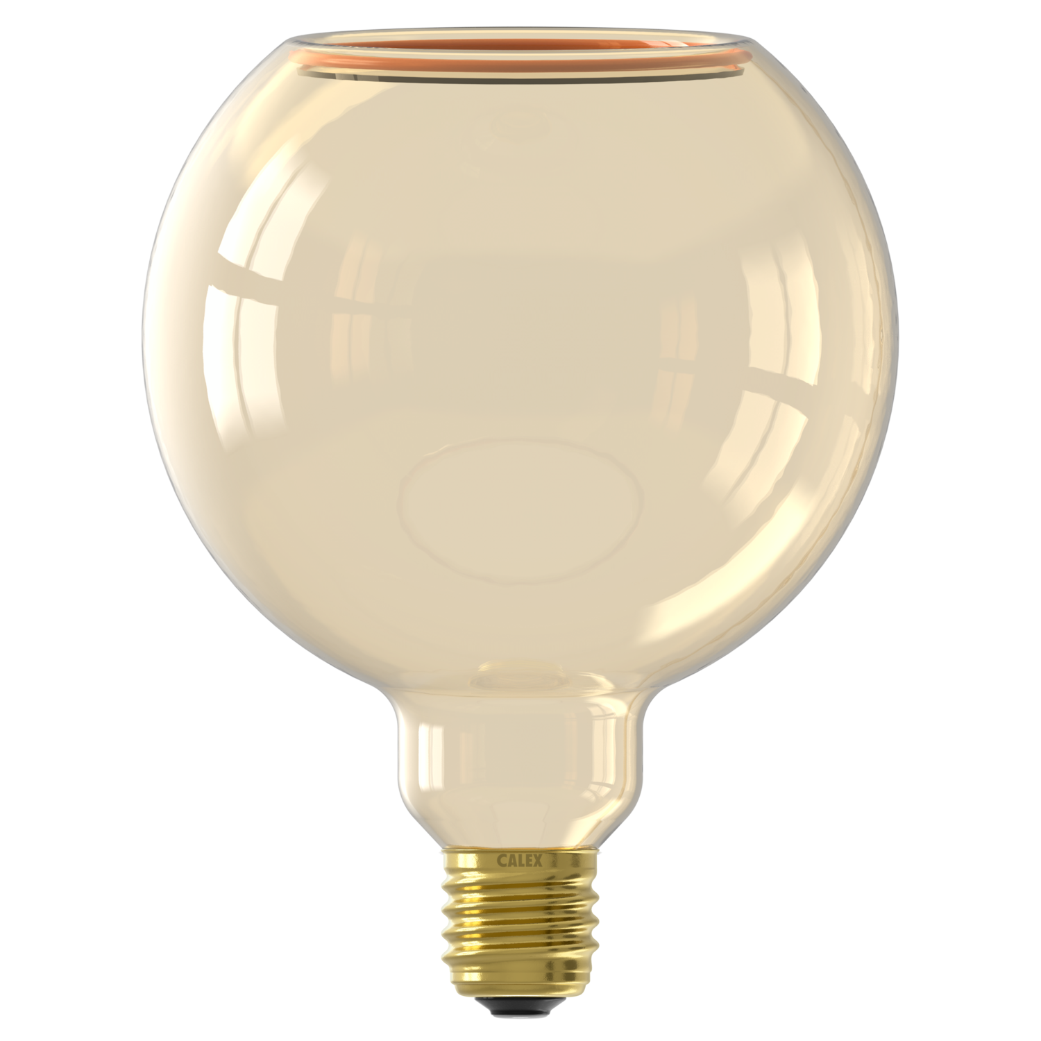 Calex Calex UK - Aura Tomar - G125 - Gold - Straight Filament - E27 - 4W
