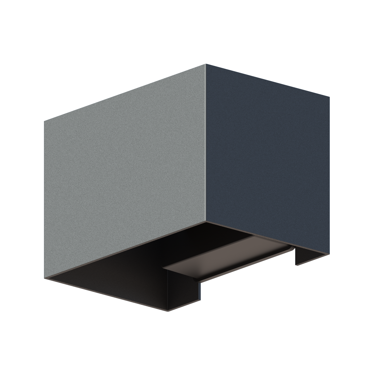 Calex Calex Venice LED Wall Light - Up & Down - Anthracite