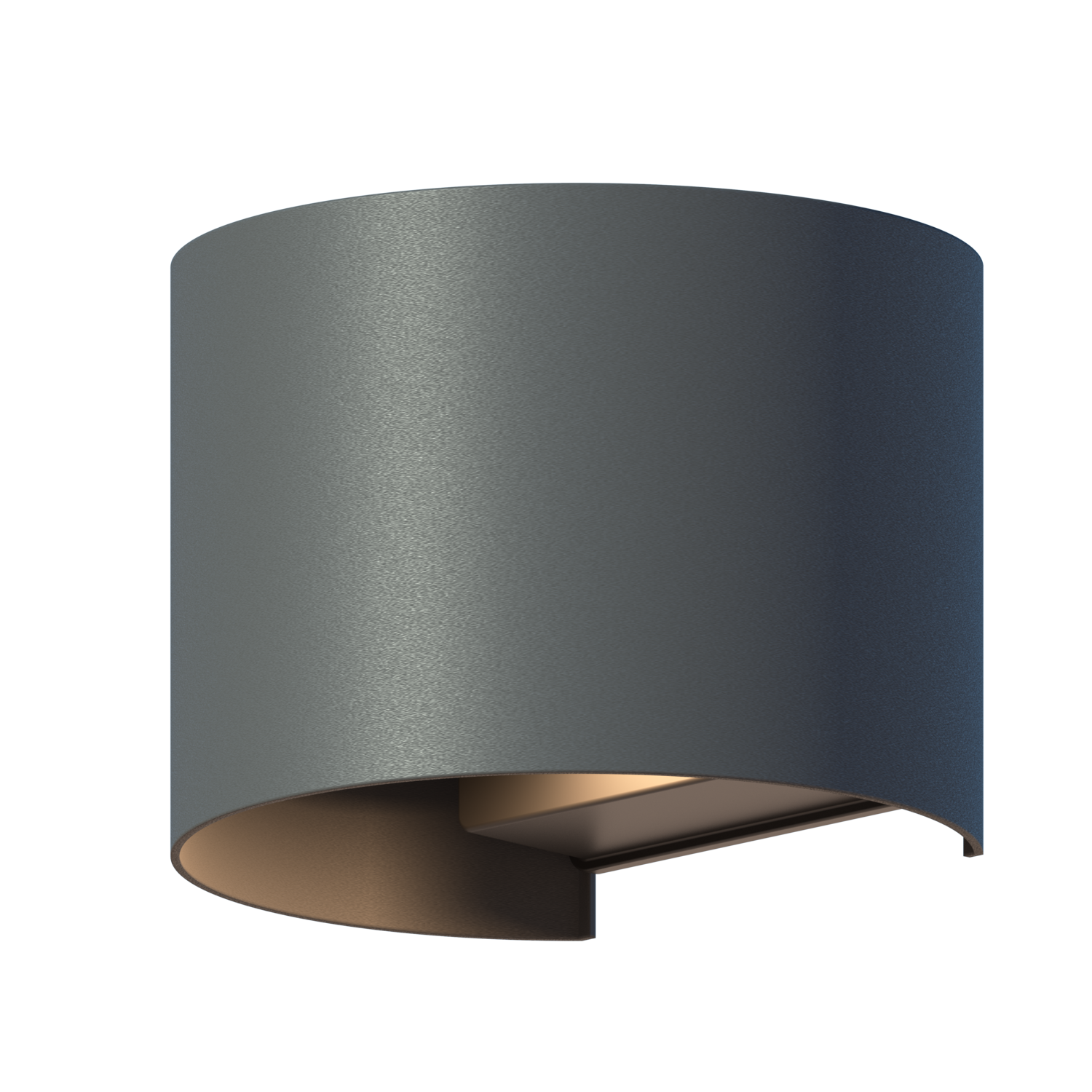 calex Calex Verona LED Wall Light Oval - Up & Down - Anthracite