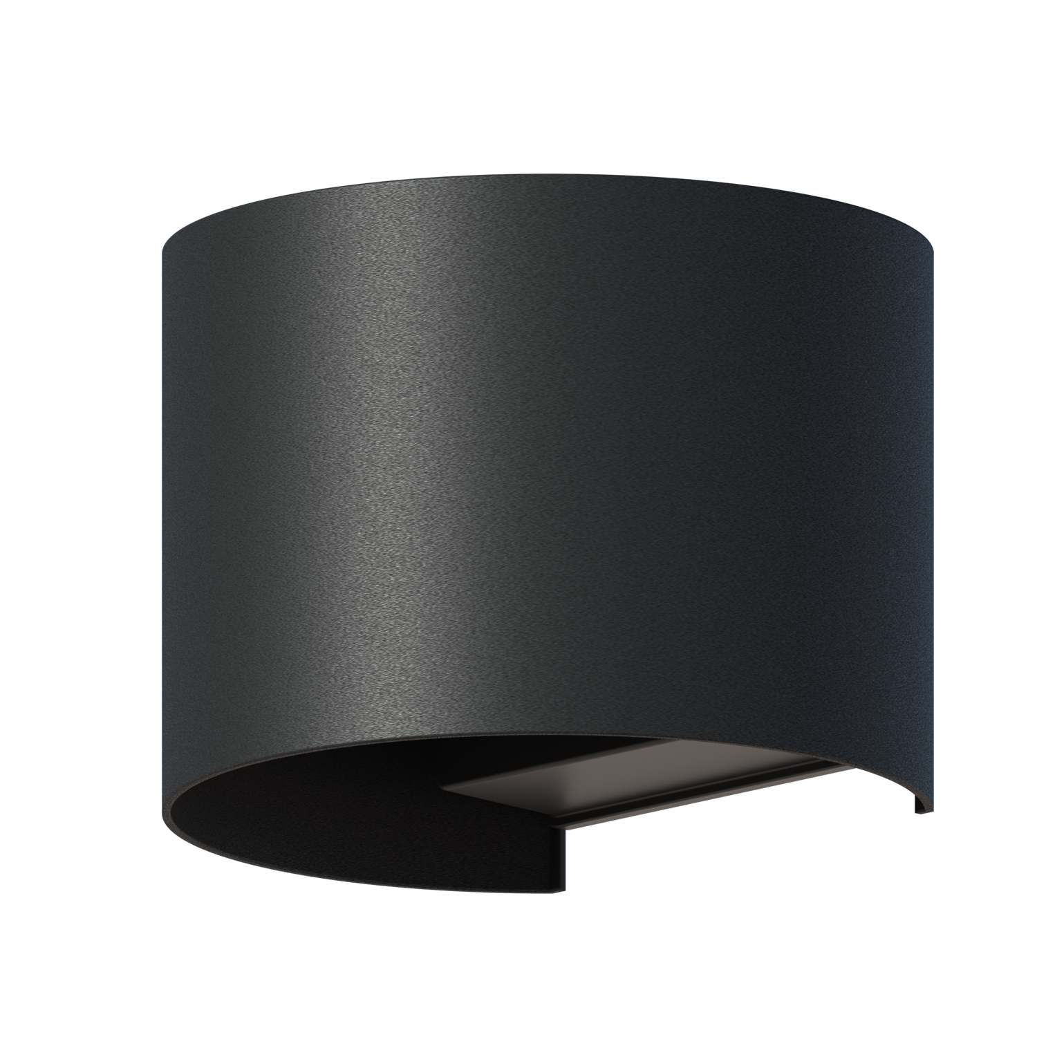 Calex Calex Verona LED Wall Light Oval - Up & Down - Black