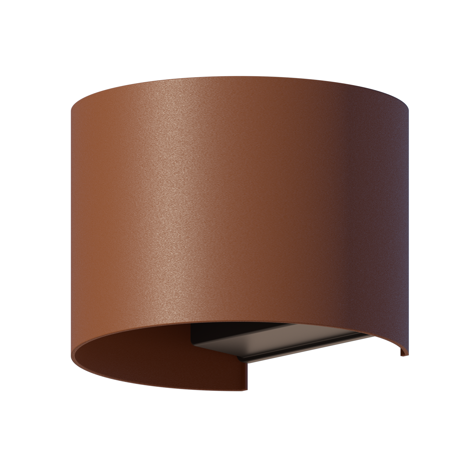 Calex Calex Verona LED Wall Light Oval - Up & Down - Rust