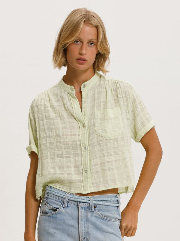 cali dreaming Louella Shirt (Cotton Plaid)