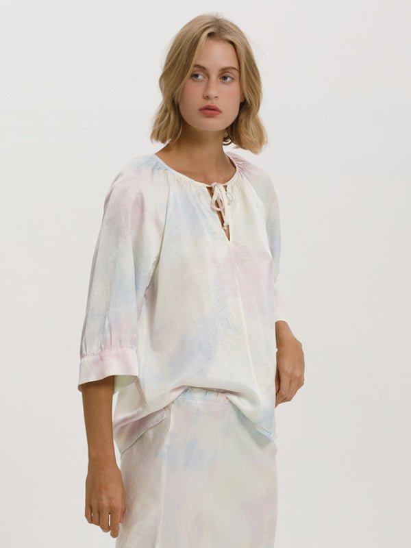 Cali Dreaming Roxboro Top (Cupro)