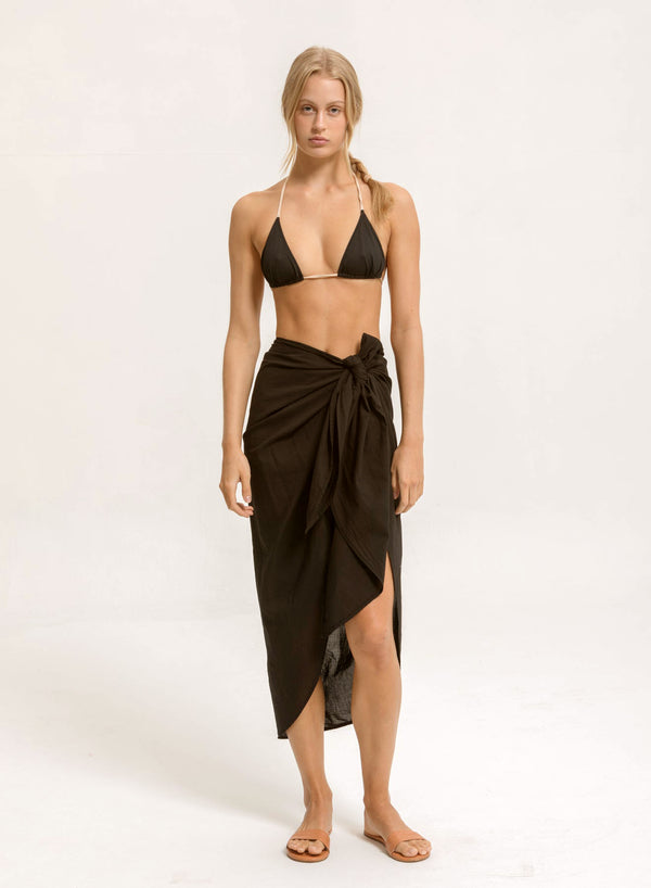 Cali Dreaming Trinity Wrap Skirt (Cotton)