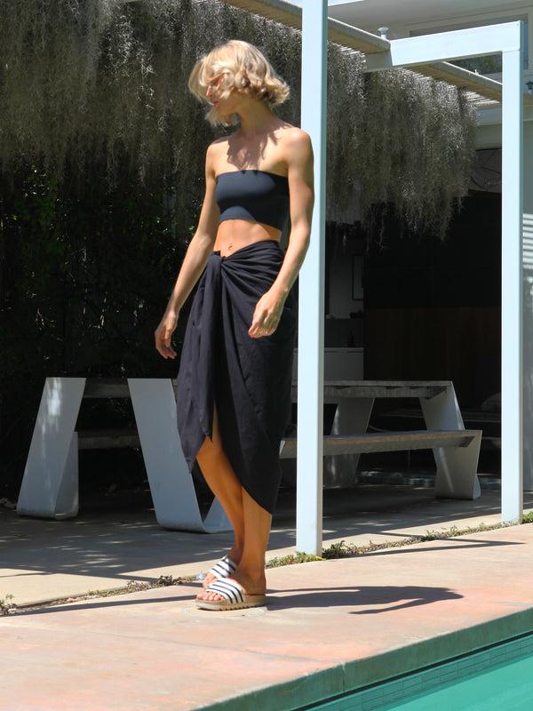 cali dreaming Trinity Wrap Skirt (Cotton)