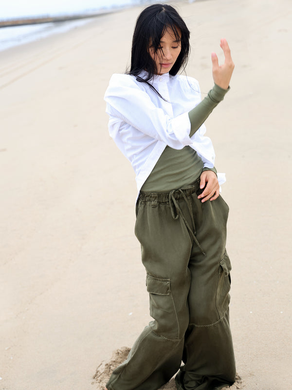 Cali Dreaming Wade Satin Trouser