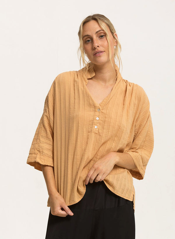 Cali Dreaming Winnie Top (Striped Cotton) Sale