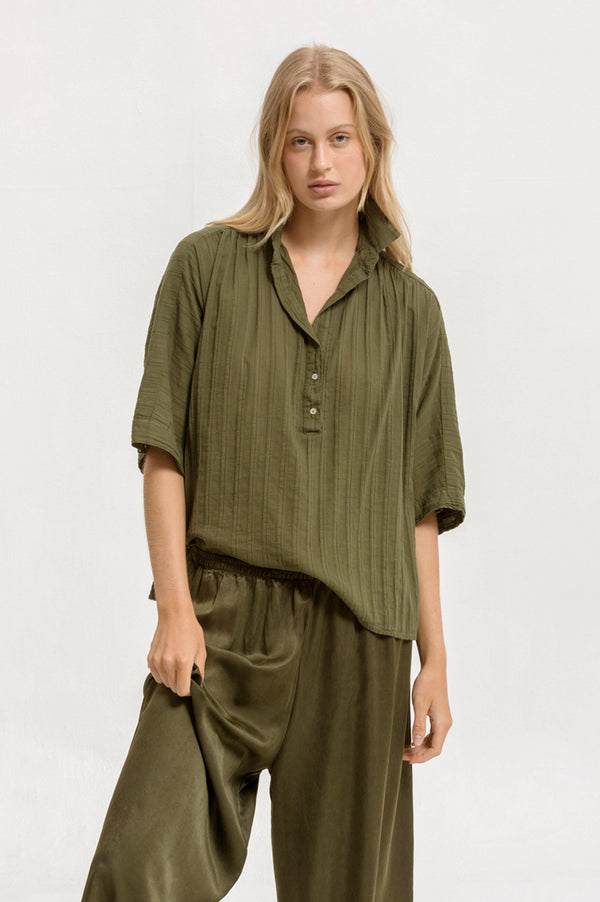 cali dreaming Winnie Top (Striped Cotton) sale