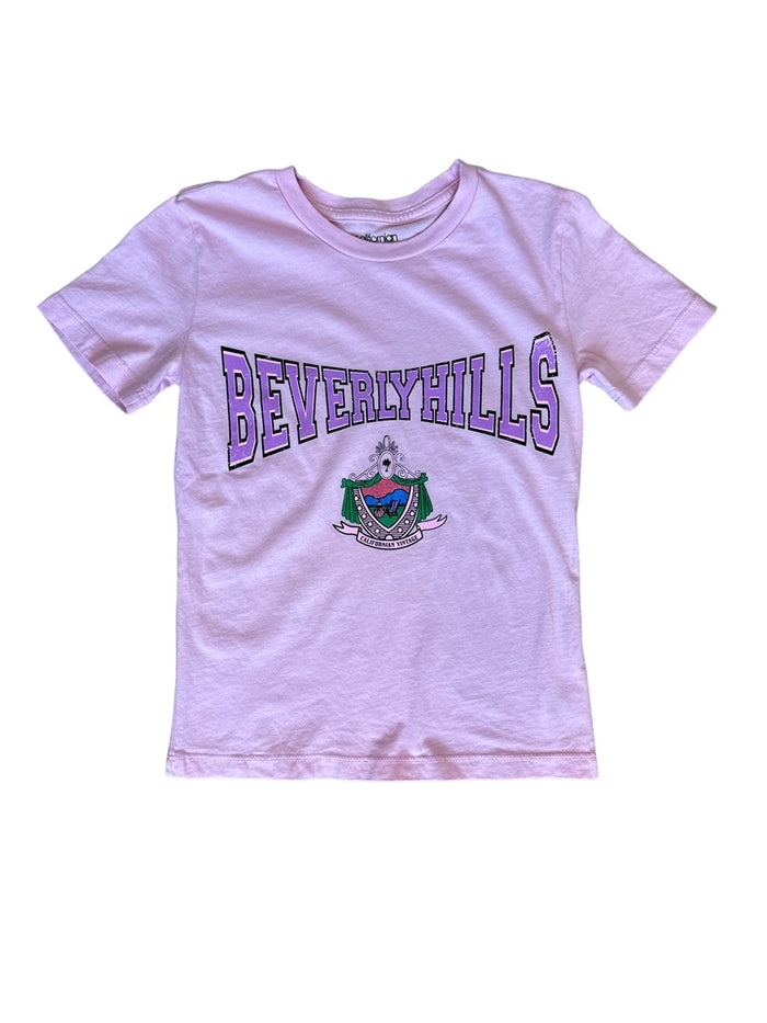 california vintage 90210 W Tee Lilac
