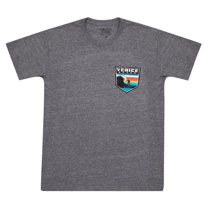 california vintage Barrel Tee Heather grey