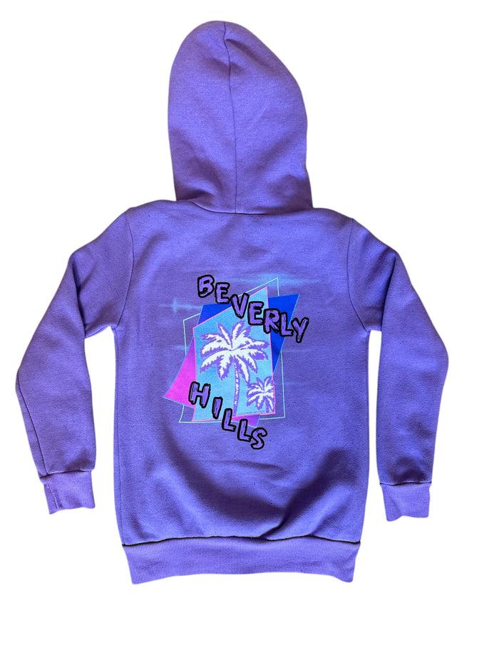 california vintage Beverly W Zip Up Hoodie