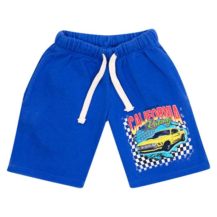 california vintage Caliracing Shorts Royal Royal